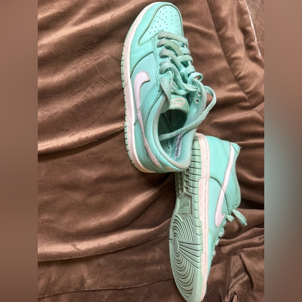 Nike Kids Mint Green Sneakers